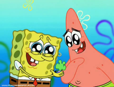 bob esponja y patricio amigos tontos